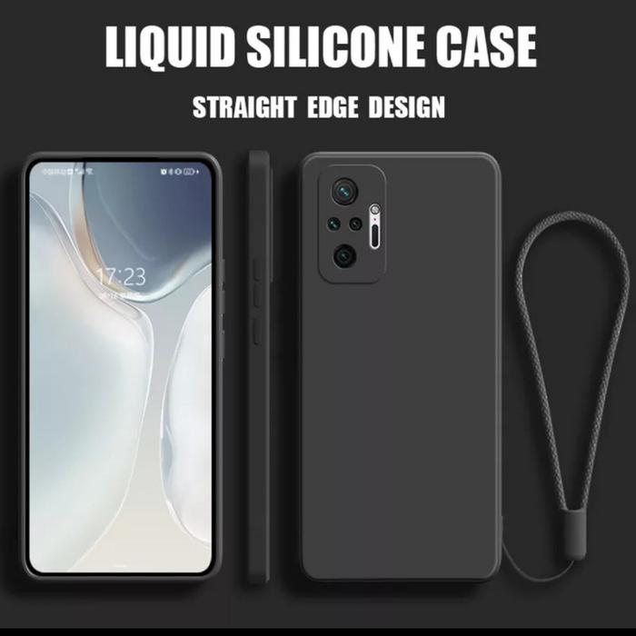 Gambar Case Redmi Note 8 9 10 Pro 5G Baby Skin Soft Cover Microfiber Premium - Hitam, RedmiNote10 Pro dari SmartShop007 undefined Tokopedia