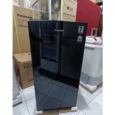 Gambar kulkas 1 pintu panasonic nr af171 spk 155 liter promo - Hitam dari SumberBerkahElektronik undefined Tokopedia