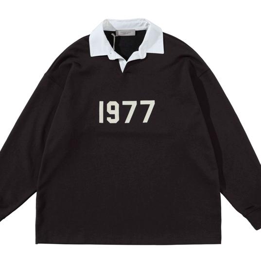 Gambar FEAR OF GOD ESSENTIALS POLO SWEATER - LONGSLEEVE - Abu tua, M dari kedaibranded.co undefined Tokopedia