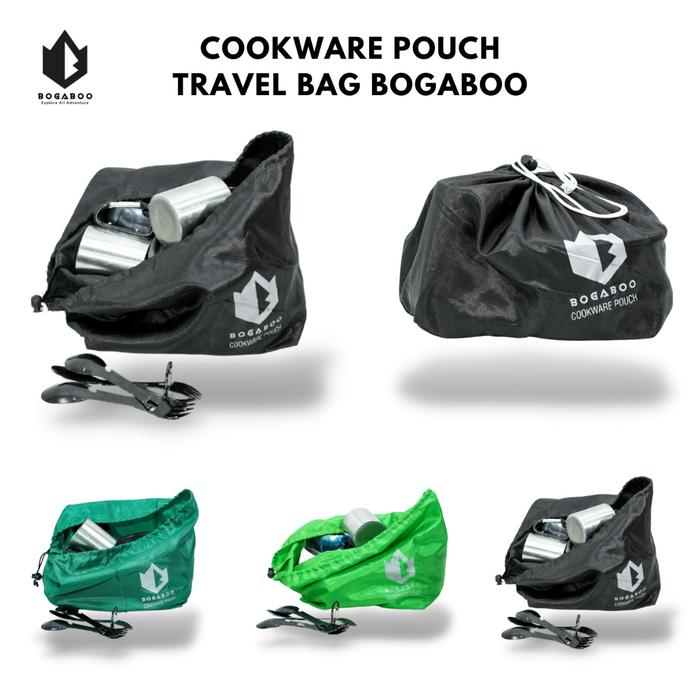 Gambar Cookware pouch bogaboo - travel bag bogaboo - tempat alat masak - temp - RANDOOM dari EL ADVENTURE_NEW undefined Tokopedia