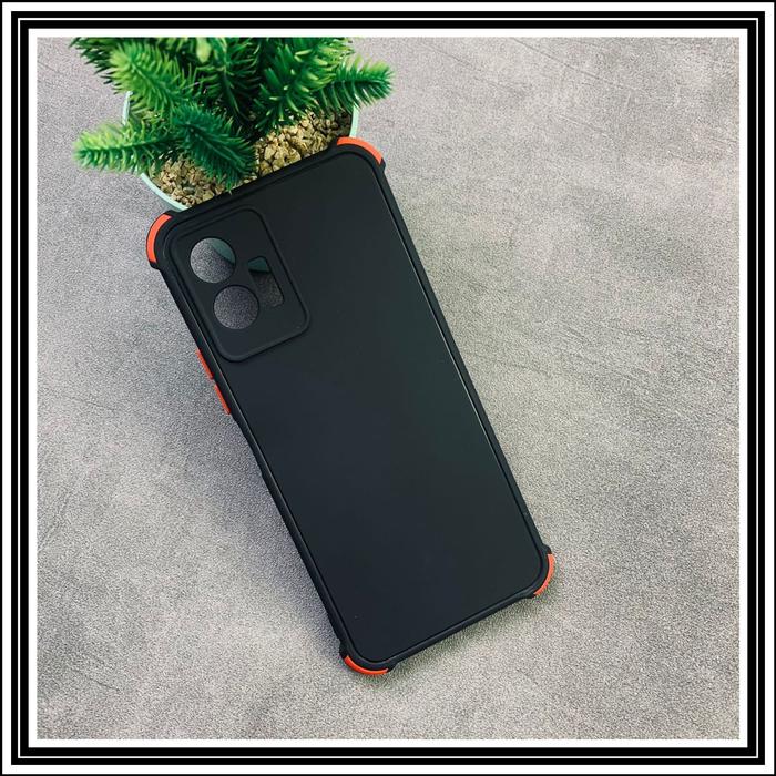 Gambar VIVO Y75 / Y55 / T1 5G FUTURE CRACK ORIGINAL SOFT CASE SILICONE CASING - HITAM, VIVO Y75 5G dari Case Thebest undefined Tokopedia