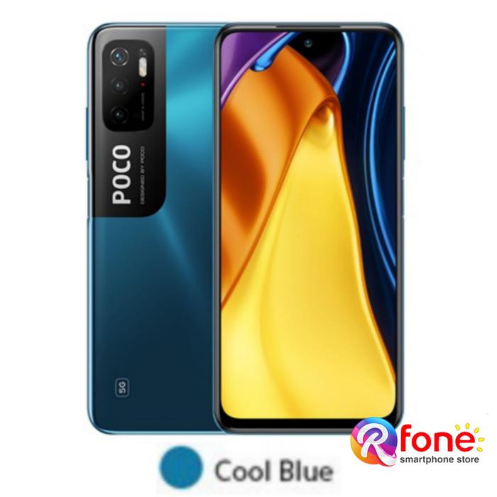 Gambar XIAOMI REDMI POCO M3 pro 5G 4/64GB [ 4GB+ 64GB ] NEW GARANSI RESMI - Cool Blue, 4/64GB dari R-fone Mobile undefined Tokopedia