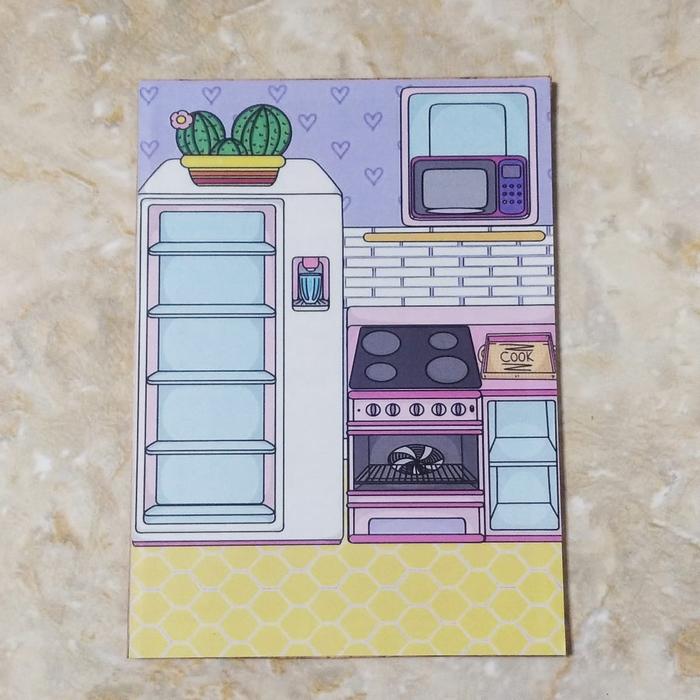Gambar Papan Board Magnet Bp Bpan Mainan Anak Paper Doll Bongkar Pasang Baju - kitchen dari Stiker Makanan JDV Shop undefined Tokopedia