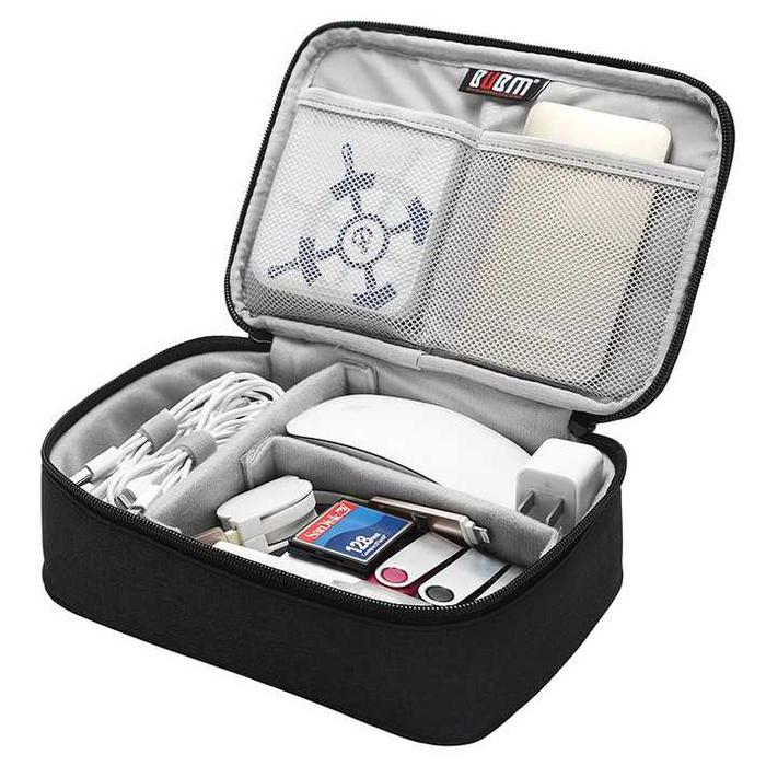 Gambar Tas Cable Gadget Travel Organizer Bag Kabel Tas Pouch Aalat Elektronik - Hitam dari BMA MART undefined Tokopedia