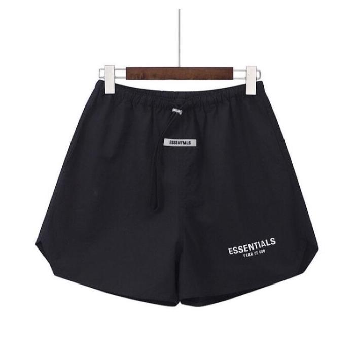 Gambar FOG SHORTPANTS CELANA PENDEK FEAR OF GOD ESSENTIALS SIXTH COLLECTION - Hitam, S dari Mrmars undefined Tokopedia