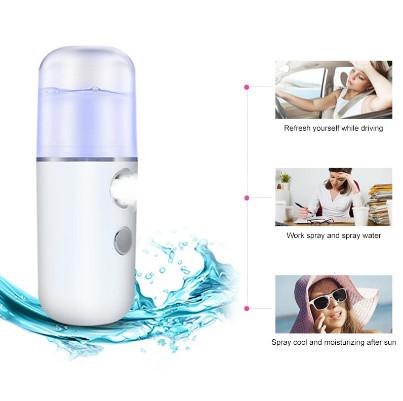 Gambar Nano Spray Portable Mini USB Perawatan Wajah Face Mist - Putih dari OxBull Store undefined 4 Tokopedia
