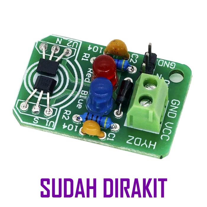 Gambar Hall Magnetic Induction Sensor Magnet Mendeteksi Kutub Utara Selatan - Sudah Dirakit dari Rajacell Bekasi undefined Tokopedia