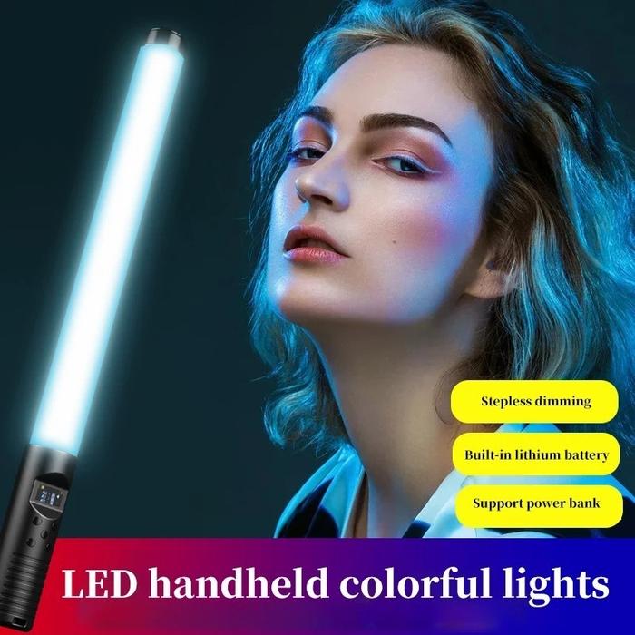 Gambar RGB Stick Handheld LED Video RGB Lighting Photography Light 2000LM - LED DISPLAY dari Buditronik undefined Tokopedia