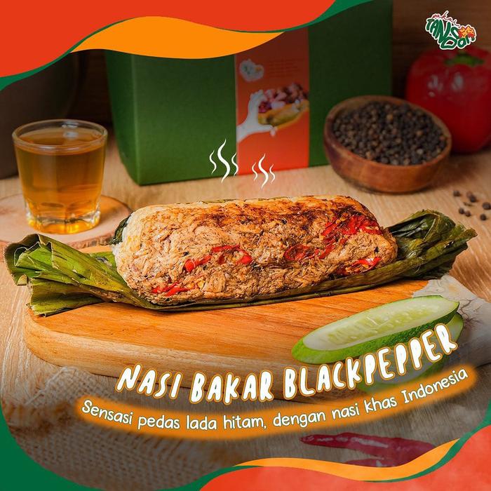 Gambar Nasi Bakar #KayaRasa - Nasbak Blackpep dari Ayam &amp; Bebek Pakai Tangan undefined Tokopedia