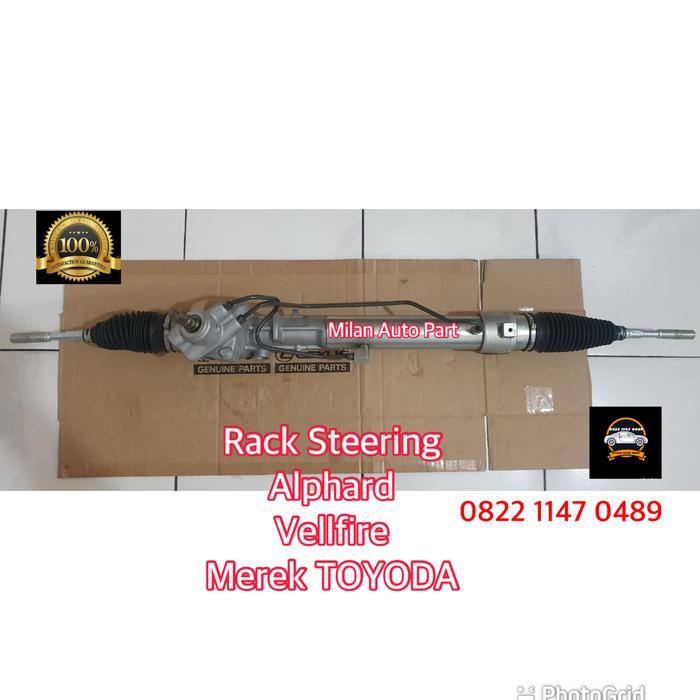Jual Rek Rack Steering Steer Stir Racksteer Alphard Vellfire merek ...