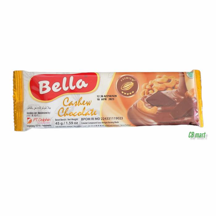 Gambar Bella Cashew Chocolate Premium Coklat 50 gr dari Karin Mart_NEW undefined Tokopedia