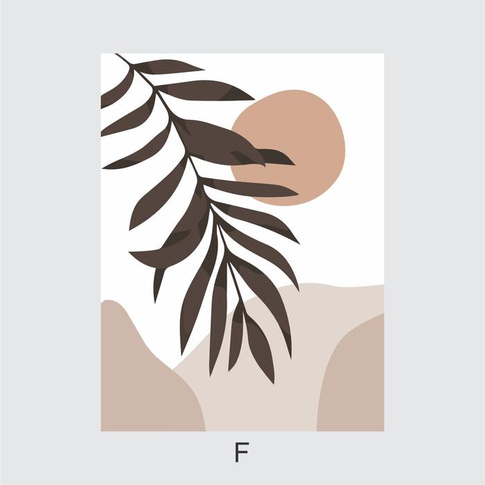 Gambar Wall decor poster hiasan dinging bohemian minimalist - f, 30 x 40 dari adnan frame undefined Tokopedia