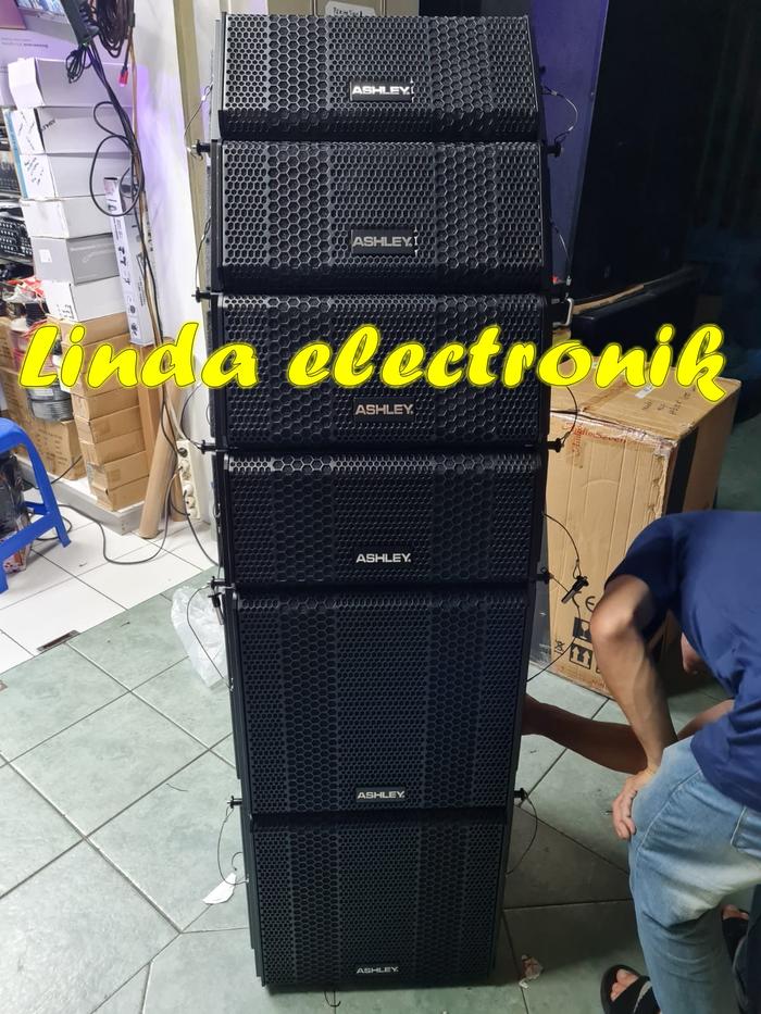 Gambar paket mini line array ashley soundminiature 4 array 2 sub original dari Linda electronik215 undefined Tokopedia