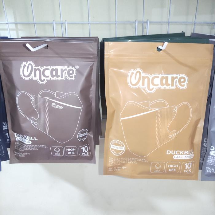 Gambar Masker duckbill warna oncare isi 10 - Cokelat dari JONAS STORE SEMARANG undefined Tokopedia