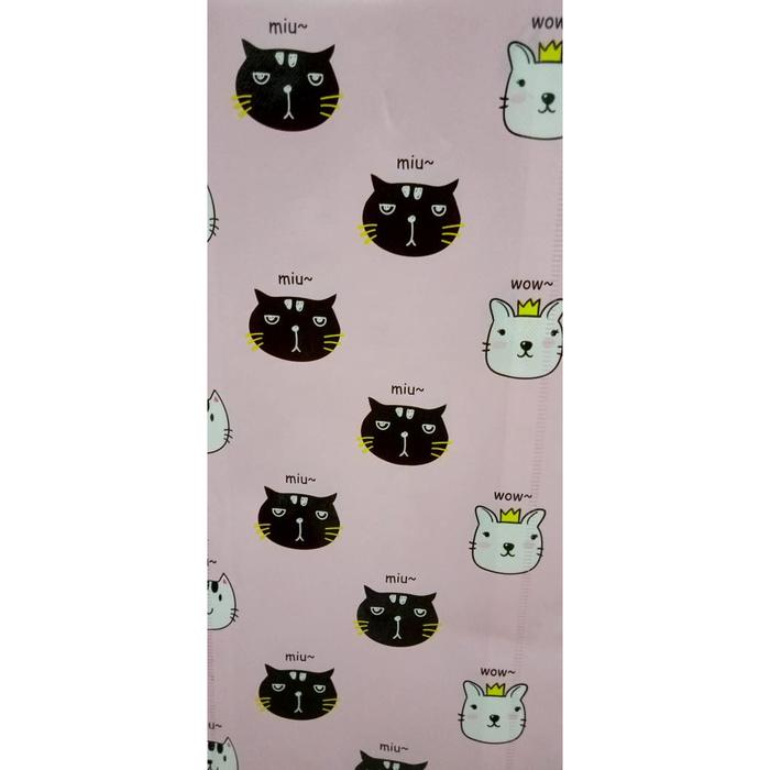 Gambar RAK SEPATU MOTIF 4 SUSUN - KUCING OREO, PAKE BUBBLE dari aderolshop undefined Tokopedia