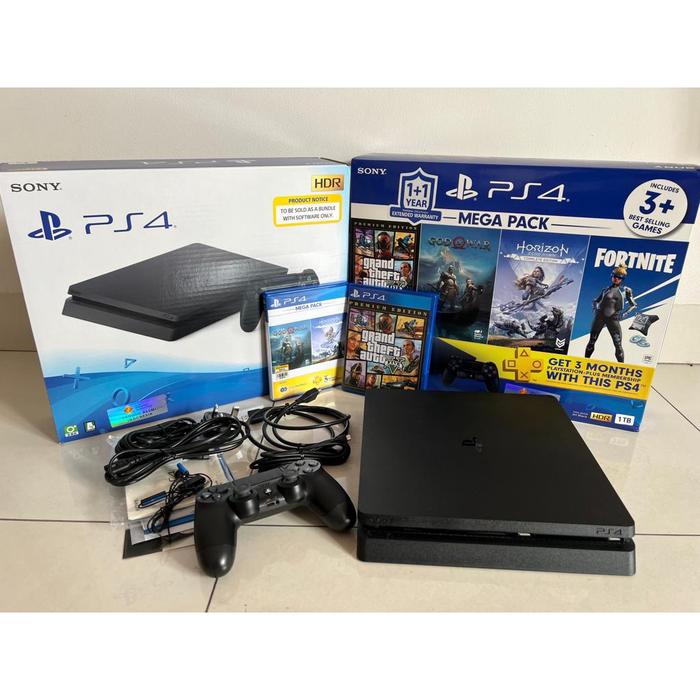 Gambar ps4 slim 1tb dengan geme dari naishaofficiall undefined Tokopedia