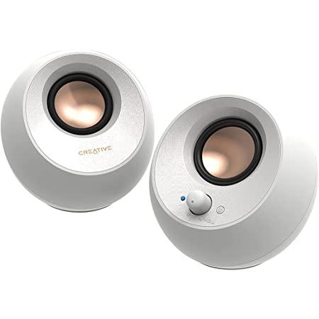 Gambar CREATIVE Pebble V3 Bluetooth 5.0 Desktop Speaker - Putih dari Alles Goods undefined Tokopedia