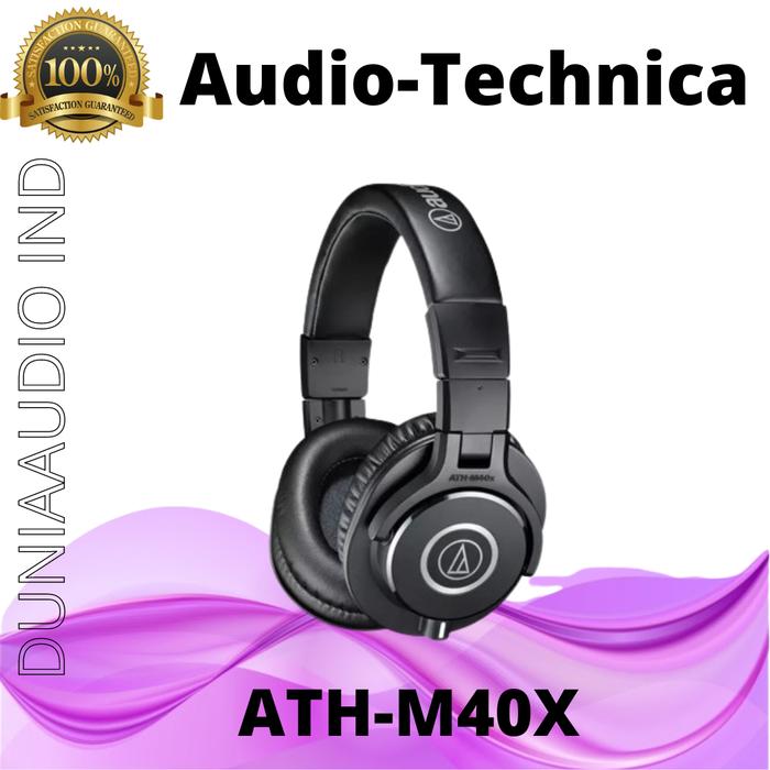 Jual Audio-Technica ATH-M40X BLACK headphone Kota Administrasi