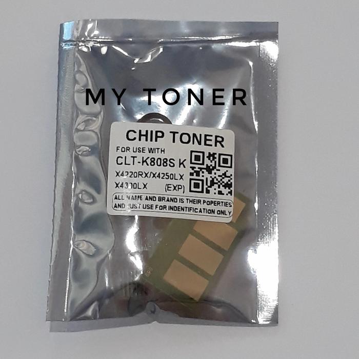 Gambar Chip Toner printer CLT808 CLT-808 MultiXpress X4220RX X4250LX X4300LX - Hitam dari MyToner undefined Tokopedia