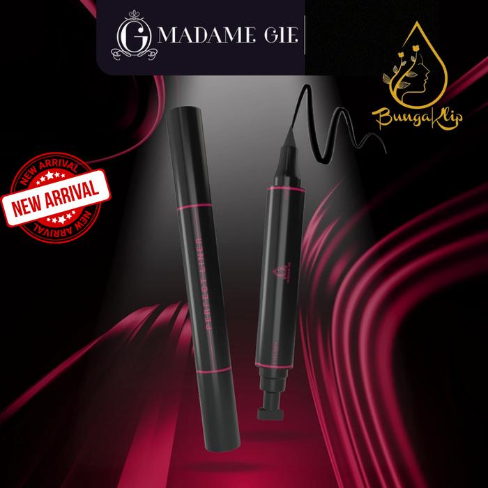 Gambar Madame Gie Perfect Liner - Eyeliner Black Two In One dari BungaKlip Cosmetic undefined Tokopedia