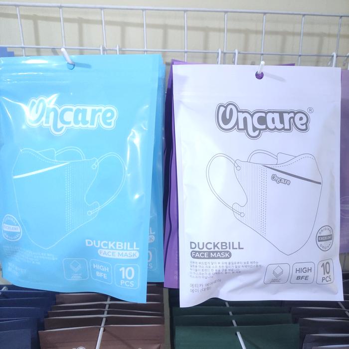 Gambar Masker duckbill warna oncare isi 10 - Biru dari JONAS STORE SEMARANG undefined Tokopedia