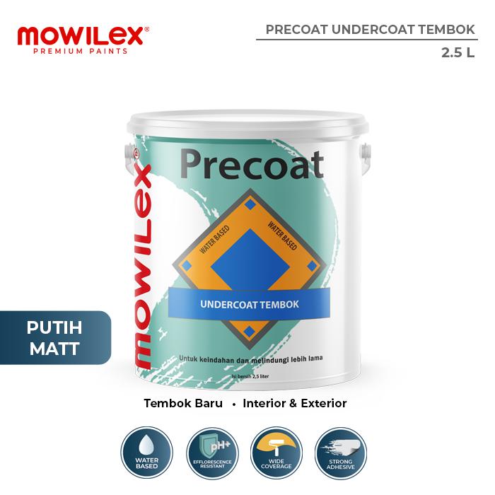 Gambar Mowilex Precoat Undercoat UCT Cat Dasar Tembok - 2.5 Ltr dari Mowilex Indonesia undefined Tokopedia
