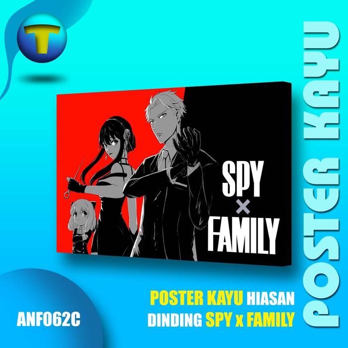 Gambar Spy X Family Poster Anime Wall Decor Hiasan Dinding Kayu Art - ANF062. - ANF062C, LOW bingkai dari tokodin.id undefined Tokopedia