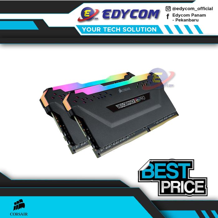 Jual CORSAIR VENGEANCE RGB PRO DDR4 16GB (2x8GB) 3200