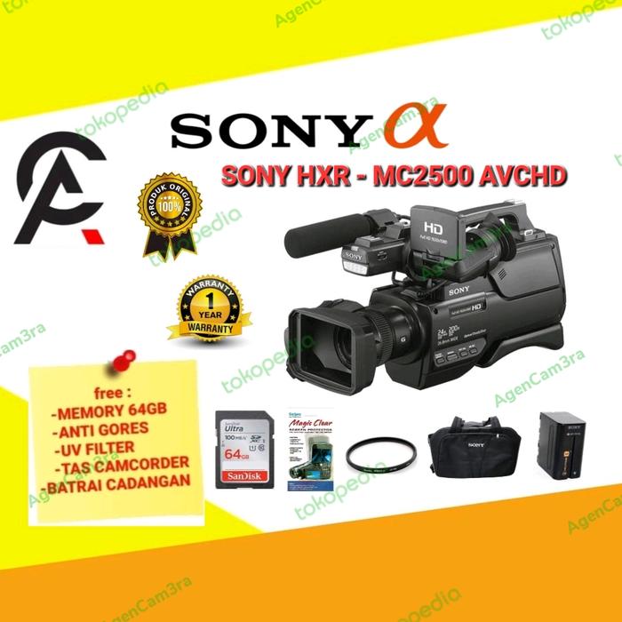 Handycam Sony Sony Video Camera Mc2500 HANDYCAM SONY HXR-MC2500