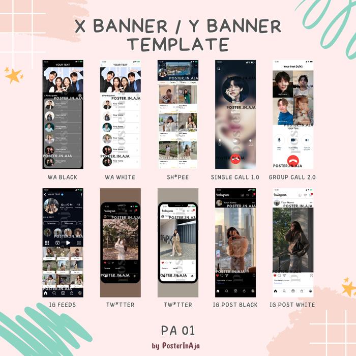 Gambar Paket X Banner Y Banner termasuk Tiang Flexi 260 g Korcin 60x160cm - 1, Flexi 260g dari Poster in Aja undefined Tokopedia