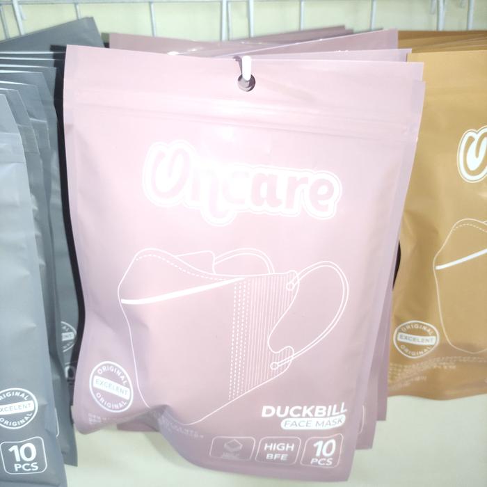 Gambar Masker duckbill warna oncare isi 10 - dusty pink dari JONAS STORE SEMARANG undefined Tokopedia