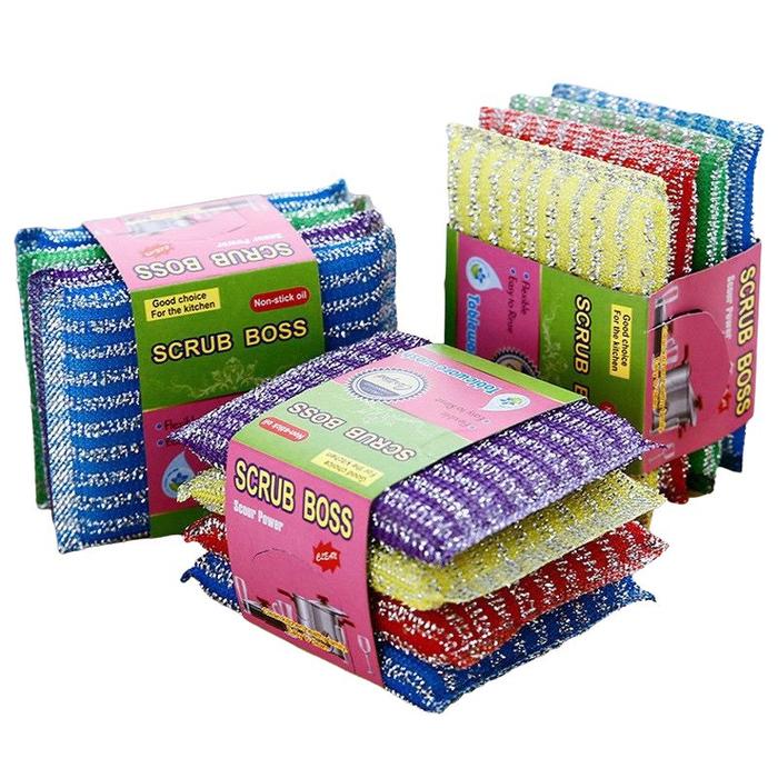 Gambar SPON CUCI PIRING ISI 4PCS SERBAGUNA SPONGE CUCI PIRING BUSA CUCI GELAS - 1Pcs Metalik dari Pusat17 undefined Tokopedia