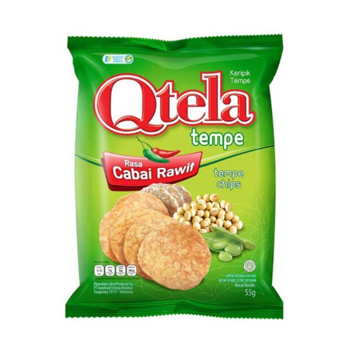 Gambar Qtela Keripik Tempe Original 55 g - CABAI RAWIT dari Hasil Lampung undefined Tokopedia