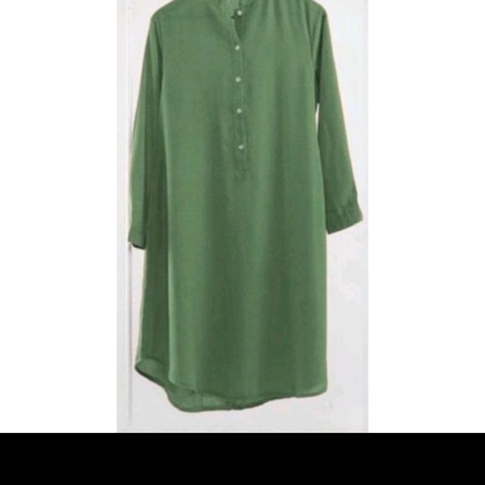 Gambar Brillie Tunik Jumbo Moscrepe import Fit XXL - Kuning, L dari Alyncia Fashion undefined Tokopedia