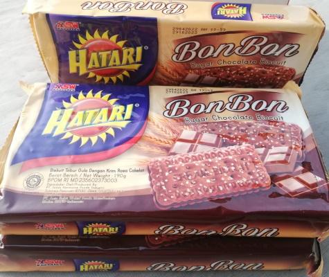 Gambar Hatari Cream Biscuits (Assorted Flavors and Combination) Camilan 190gr - BonBon dari Sumtreess undefined Tokopedia