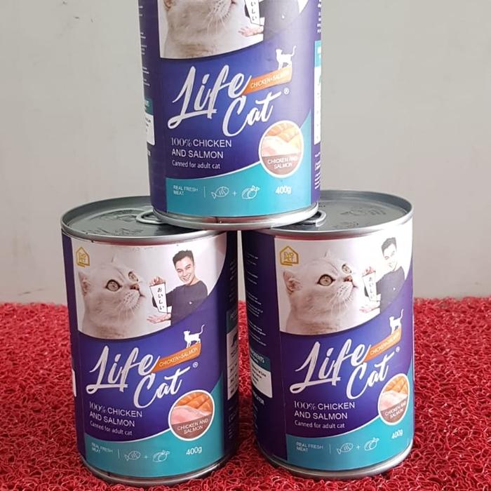Gambar life cat kaleng 400 gram - Adult Chicken dari Mitra Pets Kita undefined Tokopedia