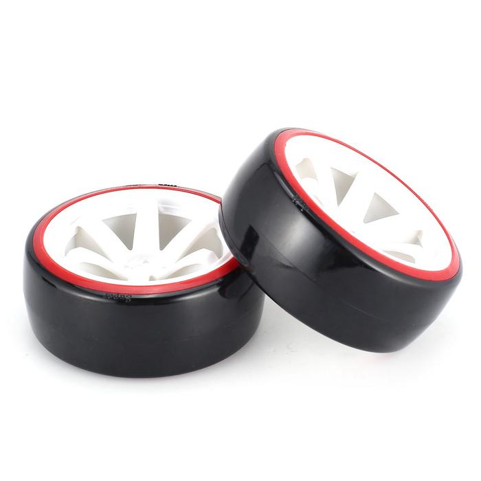 Gambar D01 RC drift tires, ban RC velg 1:10 - Putih dari Rere Hobby undefined Tokopedia
