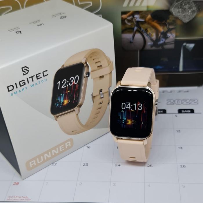 Gambar jam tangan wanita Smartwatch Digitec Runner Original - cream dari sumber jam 86 undefined Tokopedia