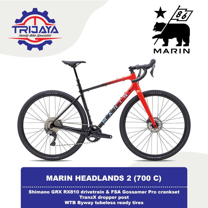 Promo Marin Headlands [700C] Sepeda Gravel Black Orange, 700x54 di  Trijaya Bike Shop Tokopedia