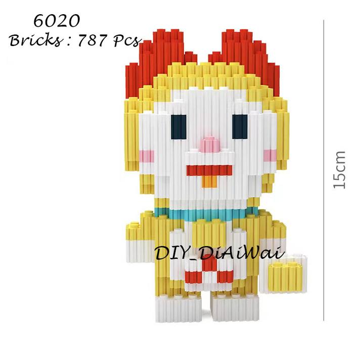 Gambar Nano Block Stitch Series| Bricks education Nano Block - 6020 dari DIY DiAiWai undefined Tokopedia