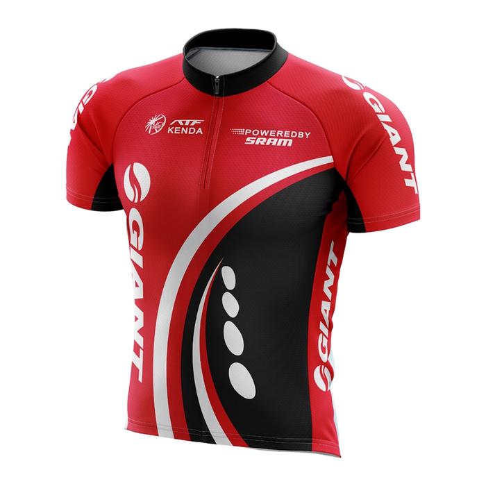 Jual Kaos Jersey Sepeda GIANT Team Gowes Road Bike Unisex Premium