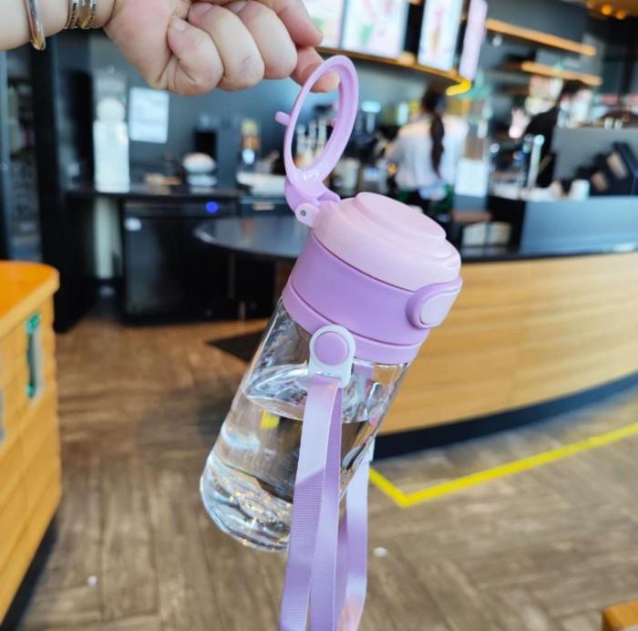 Gambar Botol Minum Anak Sekolah Karakter Lucu Imut Botol Minum Dengan Tali - 550ml Pink dari Houseware Indonesia_NEW undefined Tokopedia
