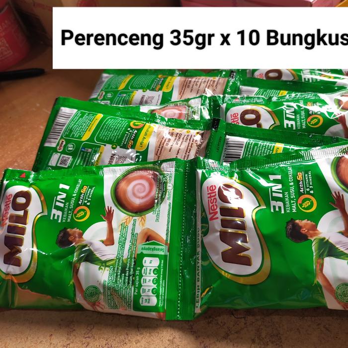 Gambar Nestle Milo 3 In 1 Active Go Perenceng isi 10 dari Oriefavo Store undefined Tokopedia