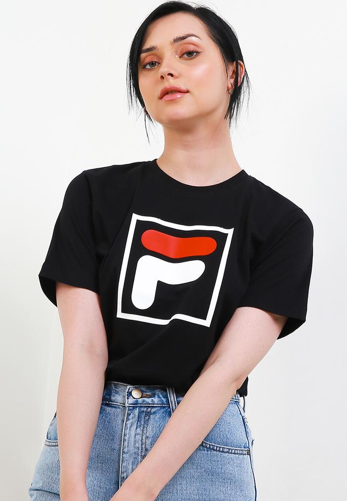 Gambar FILA Kaos Unisex Bezito - Black - XL dari FILA Official Store undefined Tokopedia