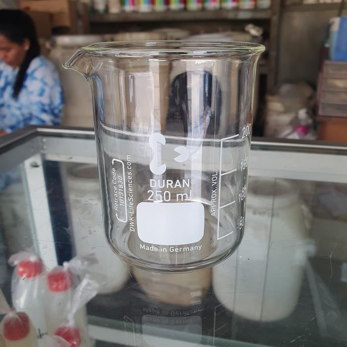Gambar Gelas Kimia / Beaker Glass Duran - 250 mL dari Chemical Supply undefined Tokopedia