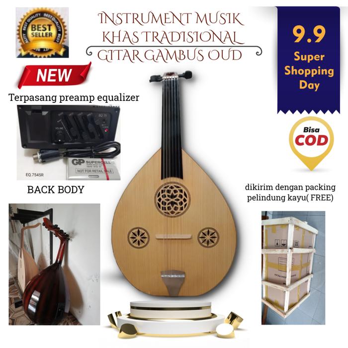 Gambar gambus oud alat musik tradisional daerah - ELEKTRIK dari ARTAMORO88 undefined Tokopedia