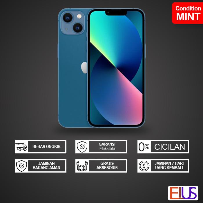Gambar IPHONE 13 MINI 128 GB BLUE | EX INTER | SECOND ORIGINAL FULLSET - MINT dari ElekUS undefined Tokopedia