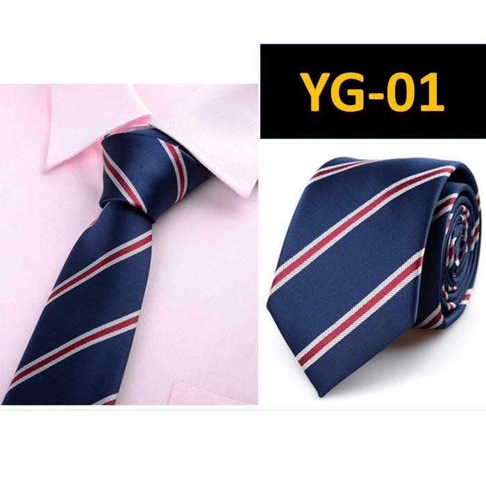 Gambar RASCAL - long formal office wedding skinny tie dasi panjang - YG-01 BLUE RED dari Toko 1973 undefined Tokopedia