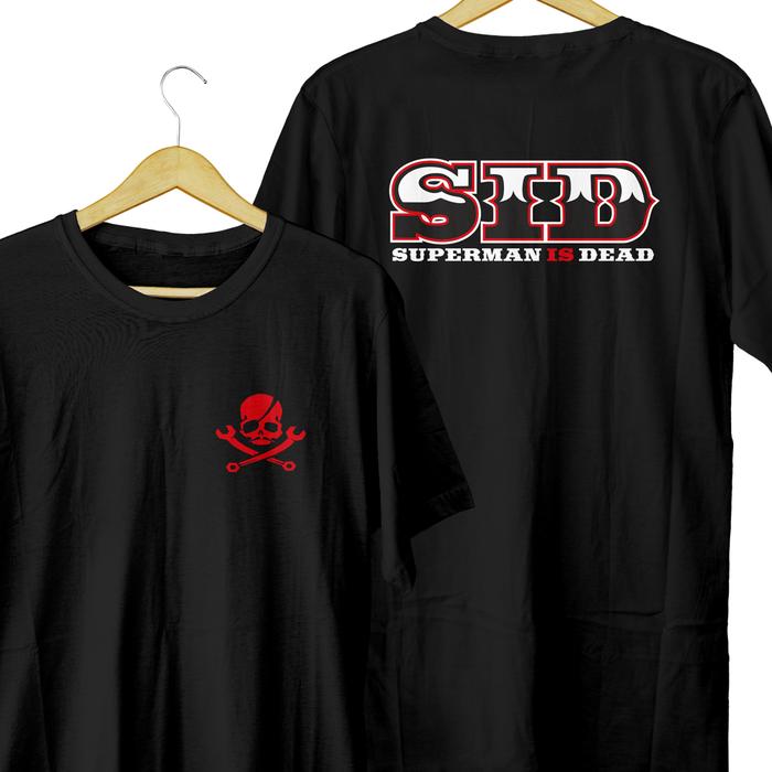 Gambar KAOS SID 27 TAHUN ANNIVERSARY SUPERMAN IS DEAD - SID, S dari drsdcapslock undefined Tokopedia