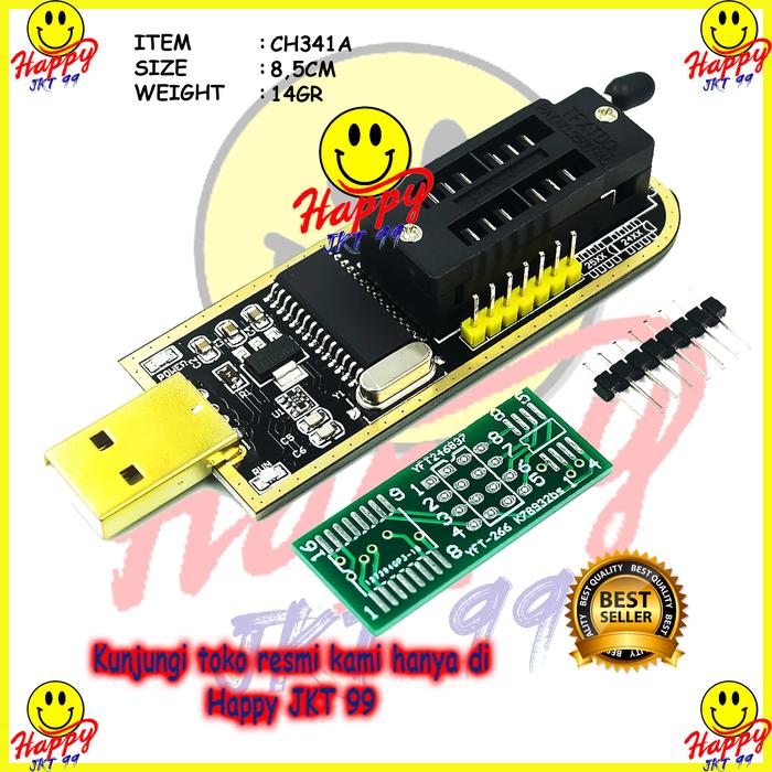 Gambar HIGH QUALITY CH341A CH341 24 25 Series EEPROM Flash BIOS USB Programer - CH341A dari Happy Jkt 99 undefined Tokopedia
